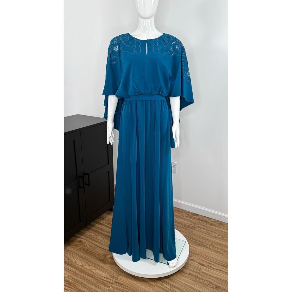 SACHIN & BABI Wren Gown Moroccan Size 14 - Picture 7 of 13